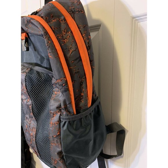 FUEL BACKPACK 19" SCHOOL BACKPACK WITH LAPTOP POUCH Orange‎ Gray - Picture 4 of 9